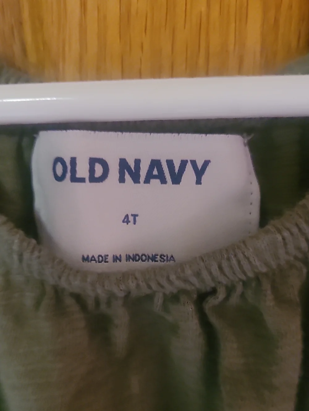 Old Navy size 4t